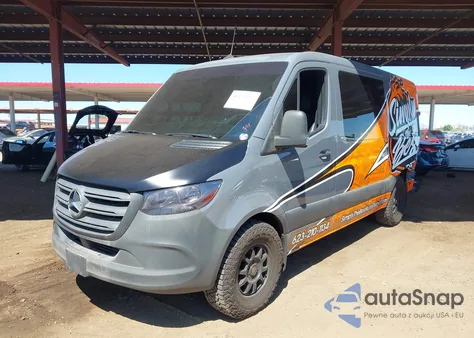 2022 Mercedes-Benz Sprinter 2500 Standard Roof I4 Diesel from USA, damaged, VIN W1W4DBHYXNT084530